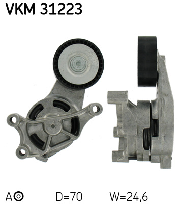 SKF Feszítőgörgő, hosszbordás szíj VKM31223_SKF